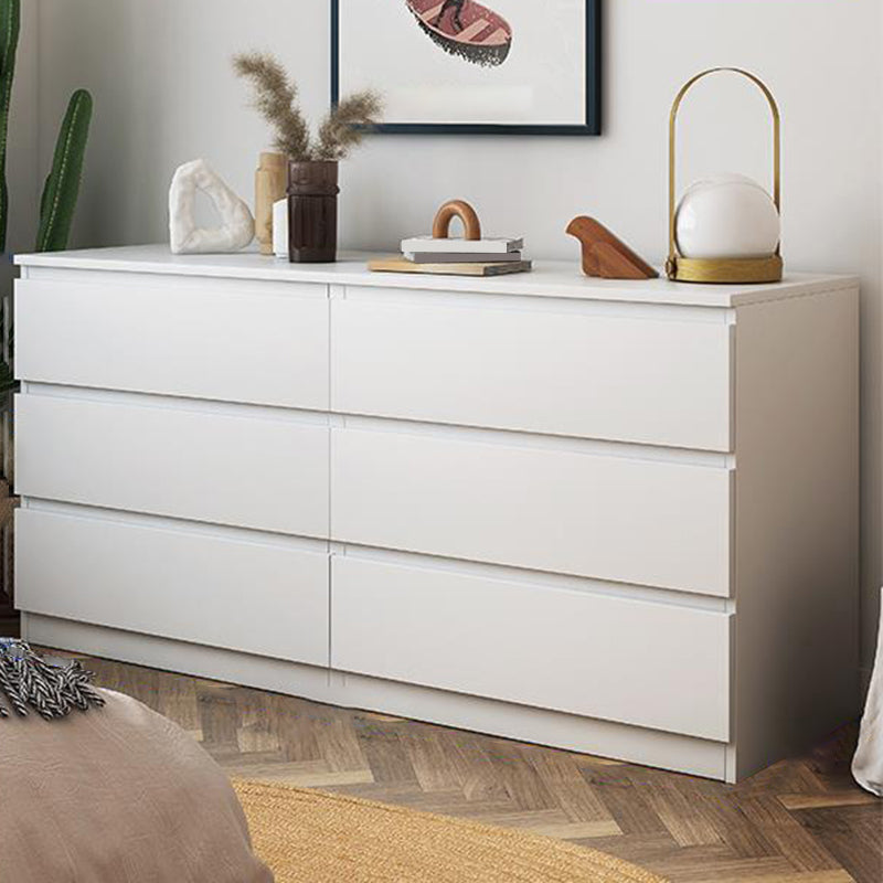 Contemporary Storage Chest Manufactured Wood Dresser , 15.6 Inch W