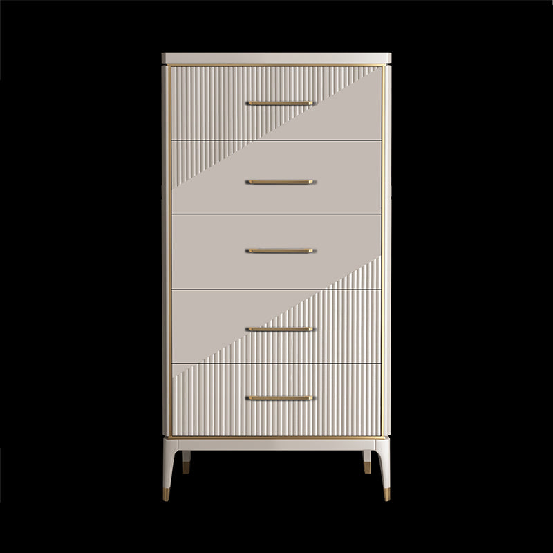 Classic Glam Double Dresser Birch Storage Chest with Drawers for Bedroom