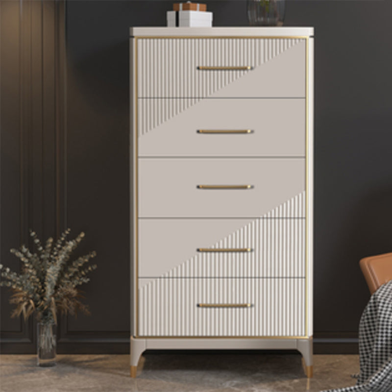 Classic Glam Double Dresser Birch Storage Chest with Drawers for Bedroom