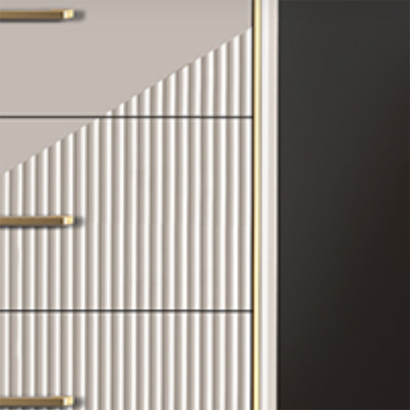 Classic Glam Double Dresser Birch Storage Chest with Drawers for Bedroom