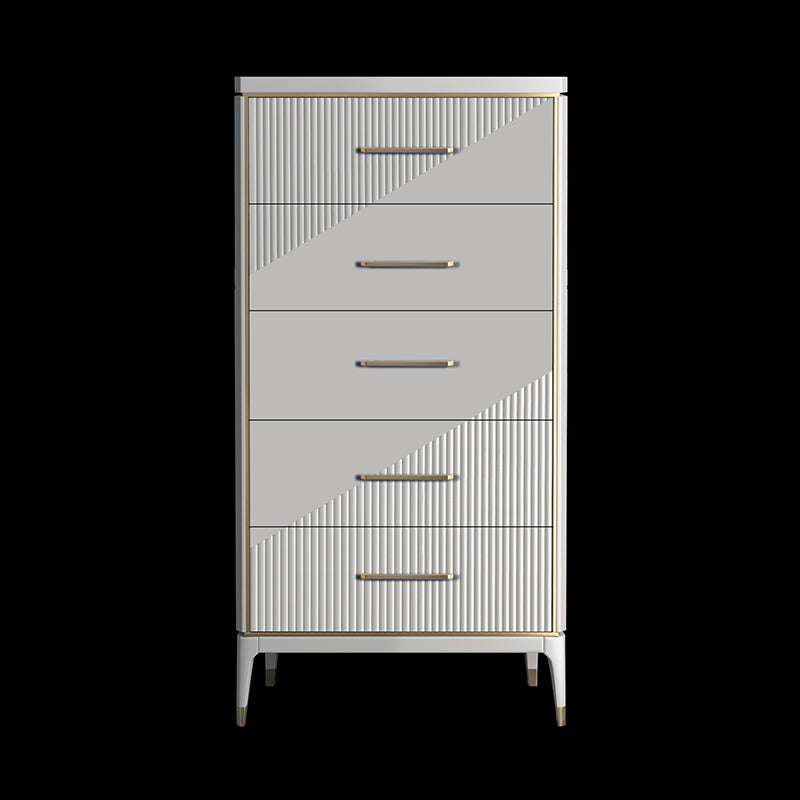 Classic Glam Double Dresser Birch Storage Chest with Drawers for Bedroom