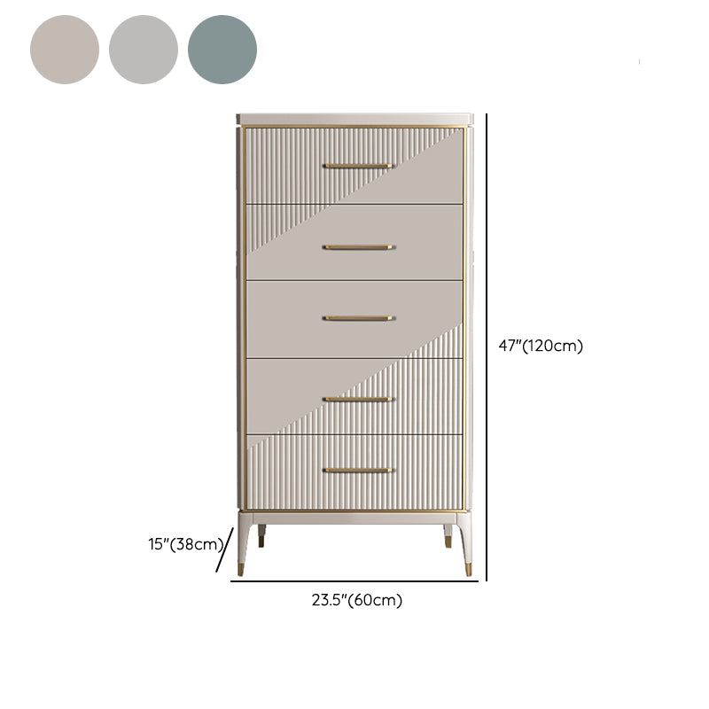 Classic Glam Double Dresser Birch Storage Chest with Drawers for Bedroom