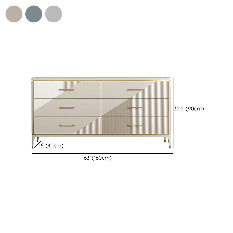 Classic Glam Storage Chest 3/5/6/9/10 Drawers Chest , 15.6/14.82 Inch Width