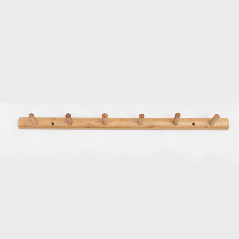 Wooden Coat Rack Contemporary Style Home Wall Hanging Coat Hanger