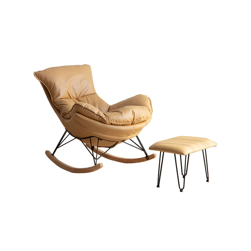 Modern Lazy Sofa Rocking Chair Indoor Rocking Chair for Relaxing
