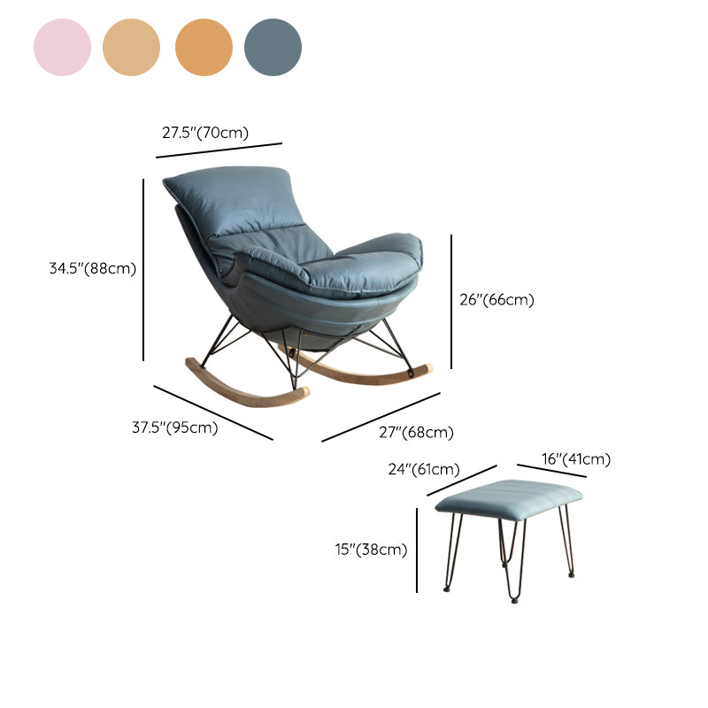 Modern Lazy Sofa Rocking Chair Indoor Rocking Chair for Relaxing