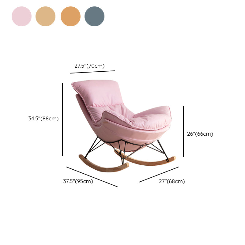 Modern Lazy Sofa Rocking Chair Indoor Rocking Chair for Relaxing