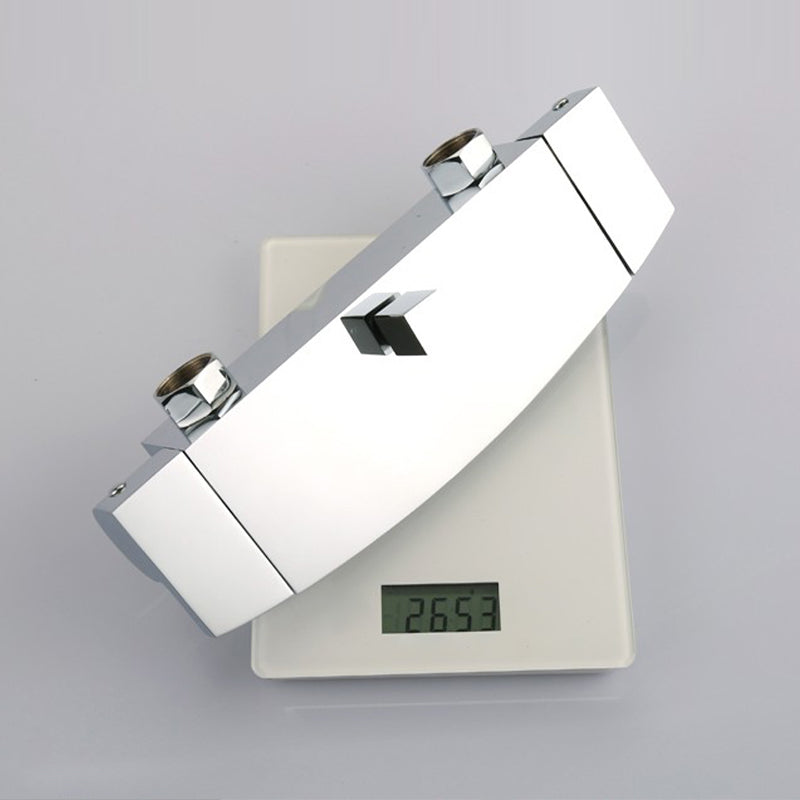 Wall Mounted Metal Freestanding Tub Filler Two Handles Freestanding Faucet
