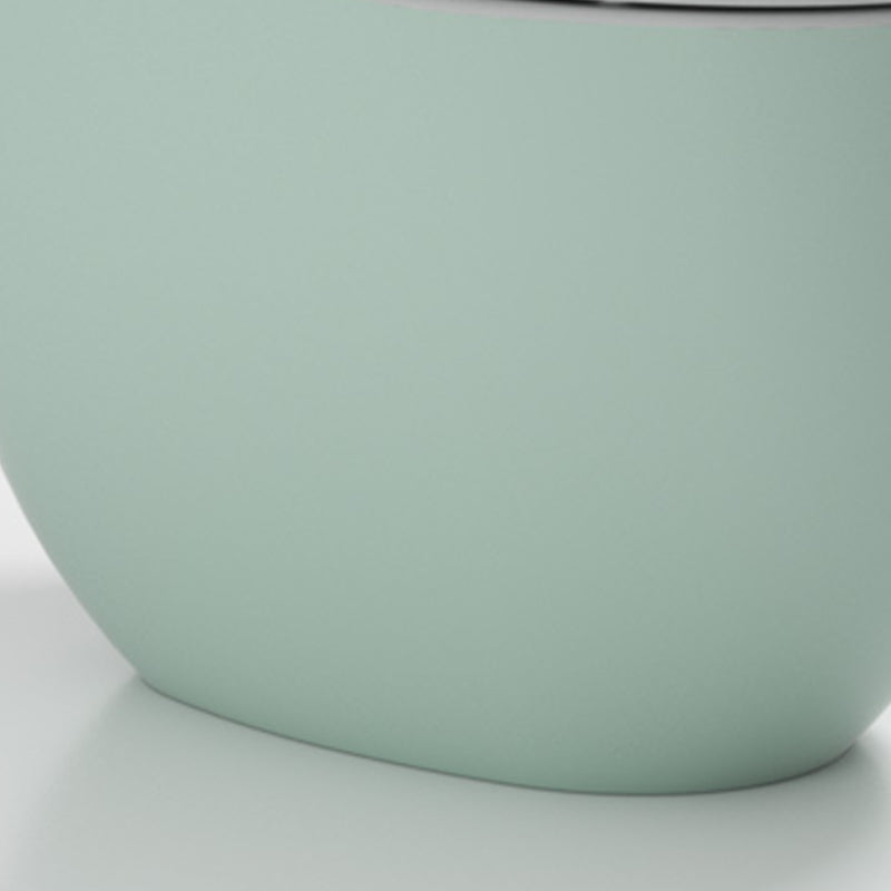 Modern Round Flush Toilet Floor Mounted Porcelain All-In-One Urine Toilet