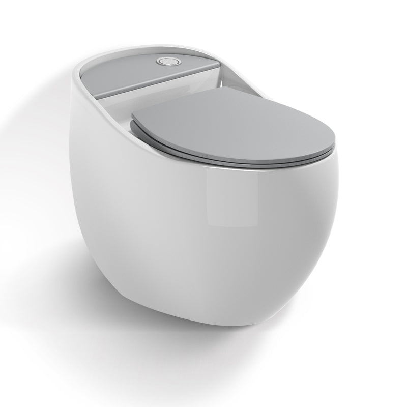 Modern All-In-One Toilet Bowl Floor Mounted Porcelain Round Urine Toilet