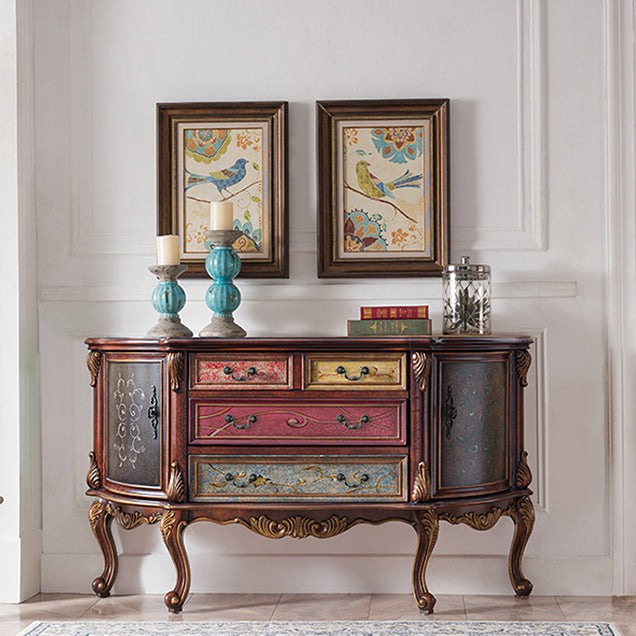 Victoria Freeform Console Table Wood Console Sofa Table for Hall