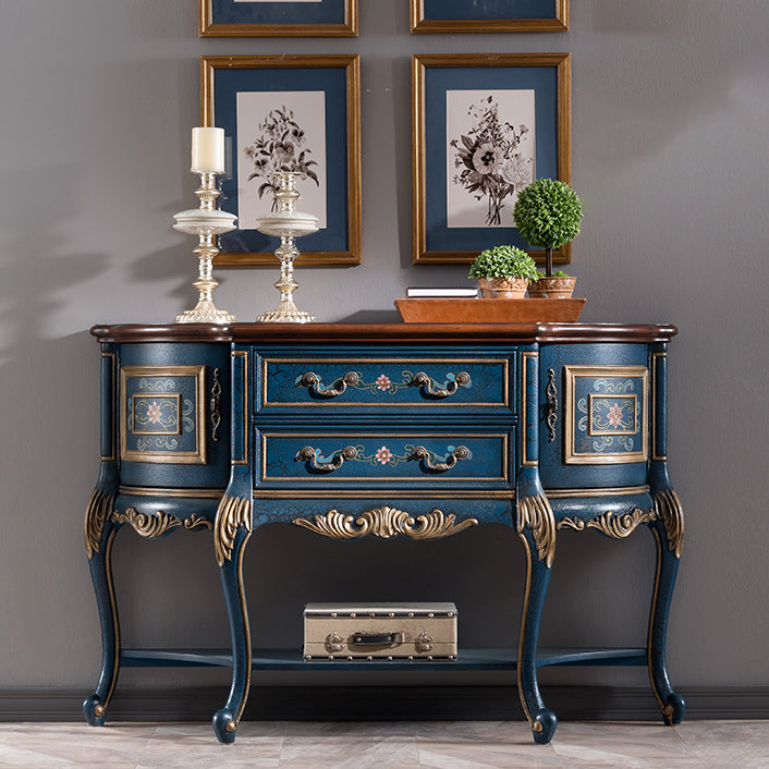 Victoria Freeform Console Table Wood Console Sofa Table for Hall