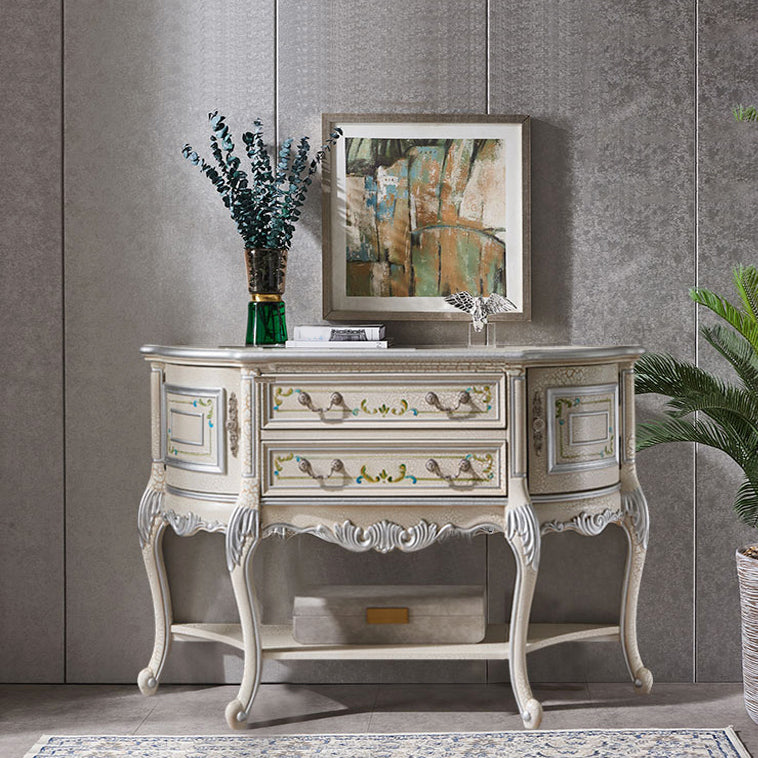 Victoria Freeform Console Table Wood Console Sofa Table for Hall