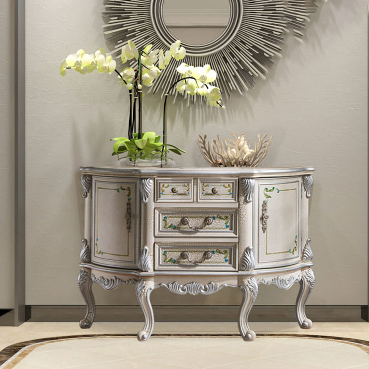 Victoria Freeform Console Table Wood Console Sofa Table for Hall