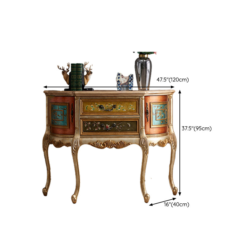 Victoria Freeform Console Table Wood Console Sofa Table for Hall