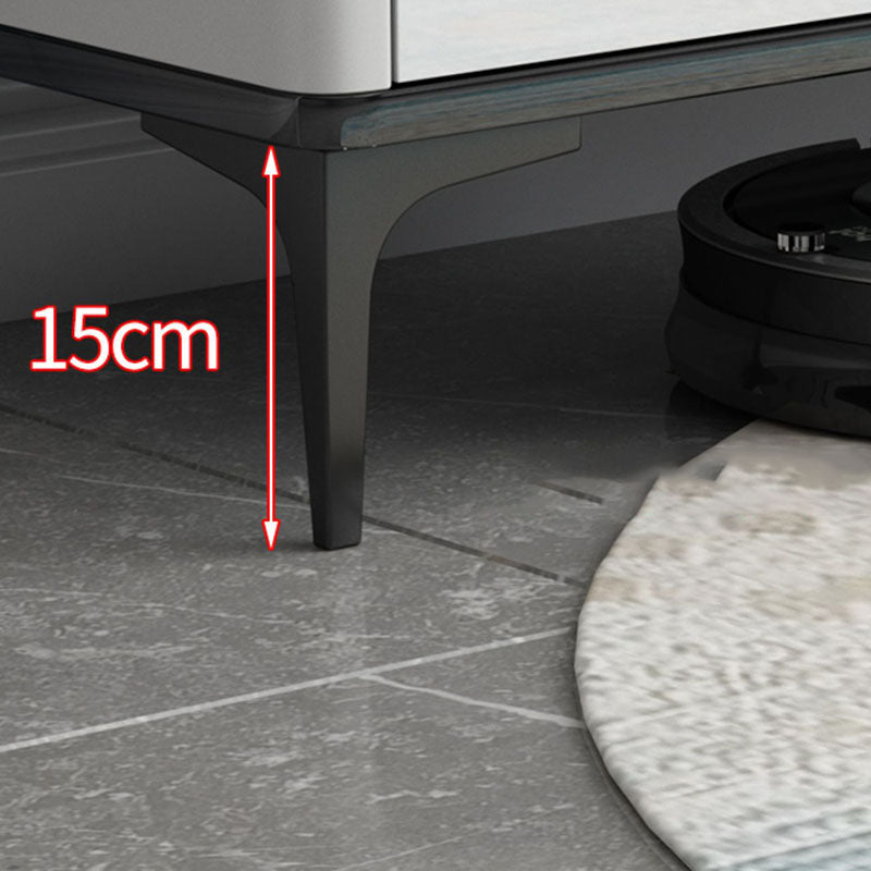 Contemporary Marble Lingerie Chest Vertical Storage Chest for Bedroom