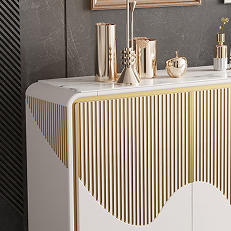 Classic Glam Combo Dresser Wood Storage Chest Dresser for Bedroom