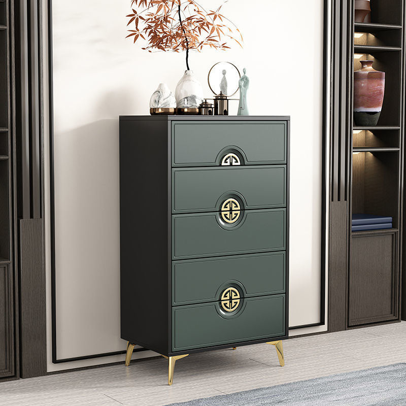 Modern Lingerie Chest Wood Storage Chest Dresser for Bedroom