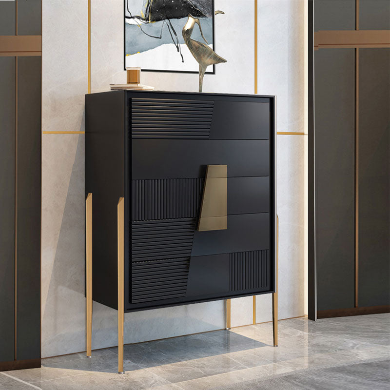 Glam Lingerie Chest Wood Storage Chest with Drawers for Bedroom