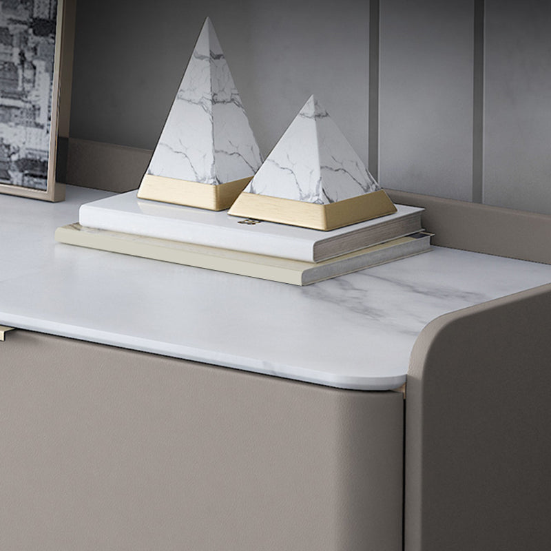 Classic Glam Storage Chest Stone Dresser with 8/9 Drawers , 15.6-inch Width