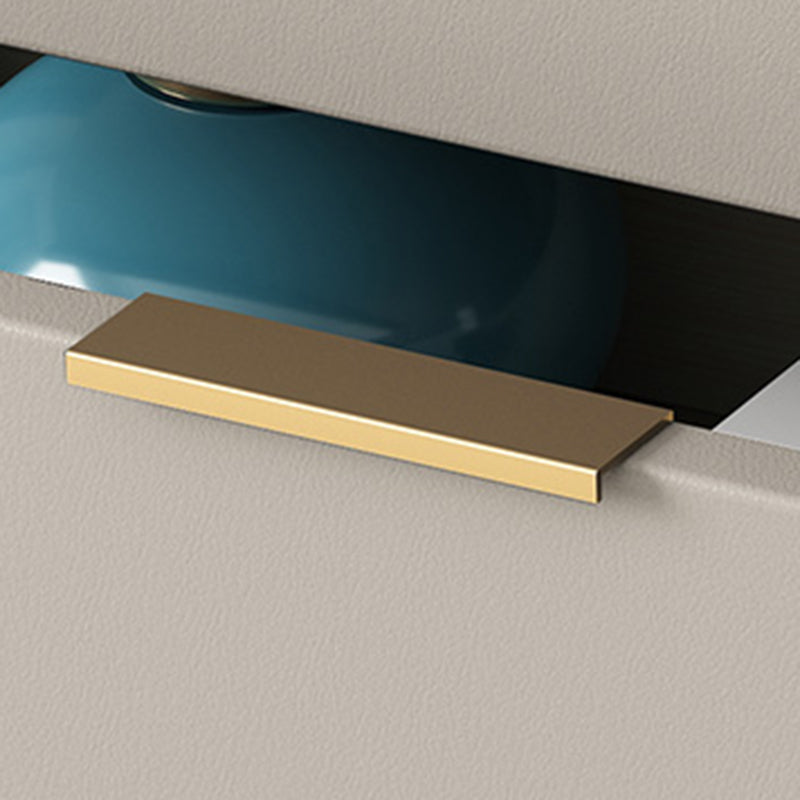 Classic Glam Storage Chest Stone Dresser with 8/9 Drawers , 15.6-inch Width