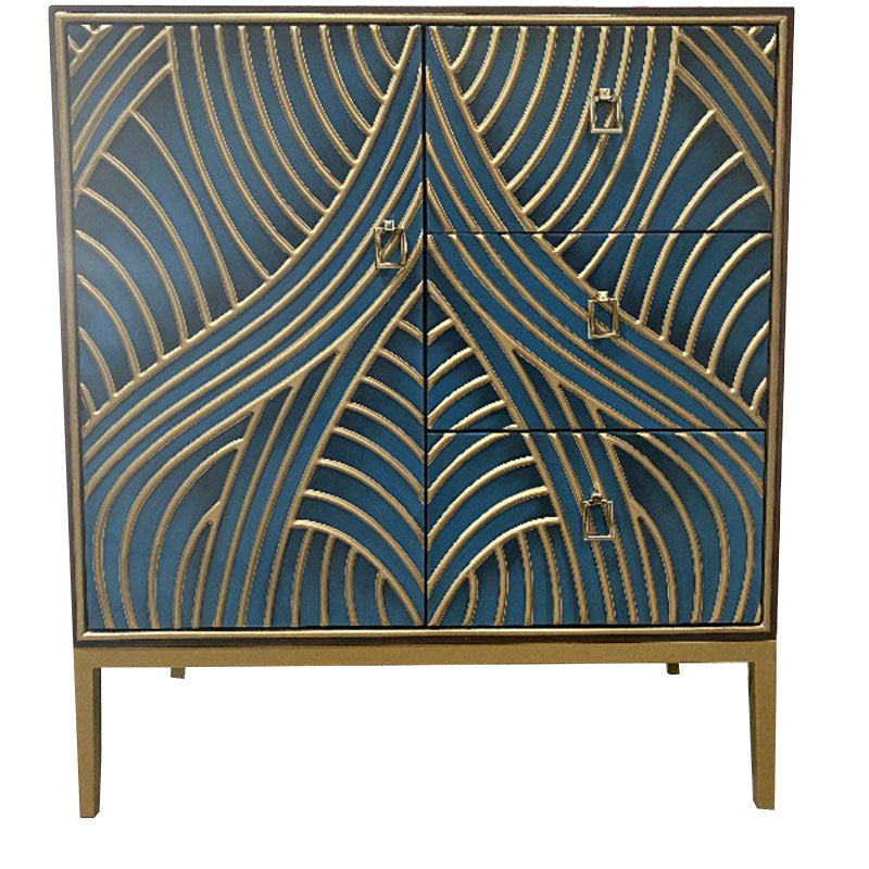 Modern Storage Chest Manufactured Wood Dresser , 12.48/15.6 Inch Width