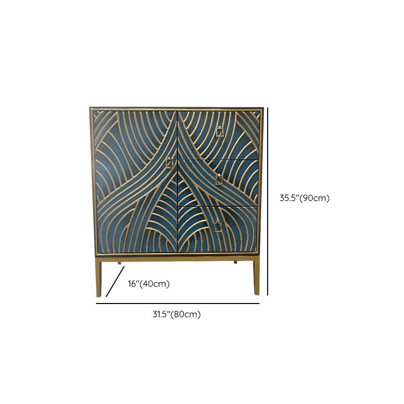 Modern Storage Chest Manufactured Wood Dresser , 12.48/15.6 Inch Width