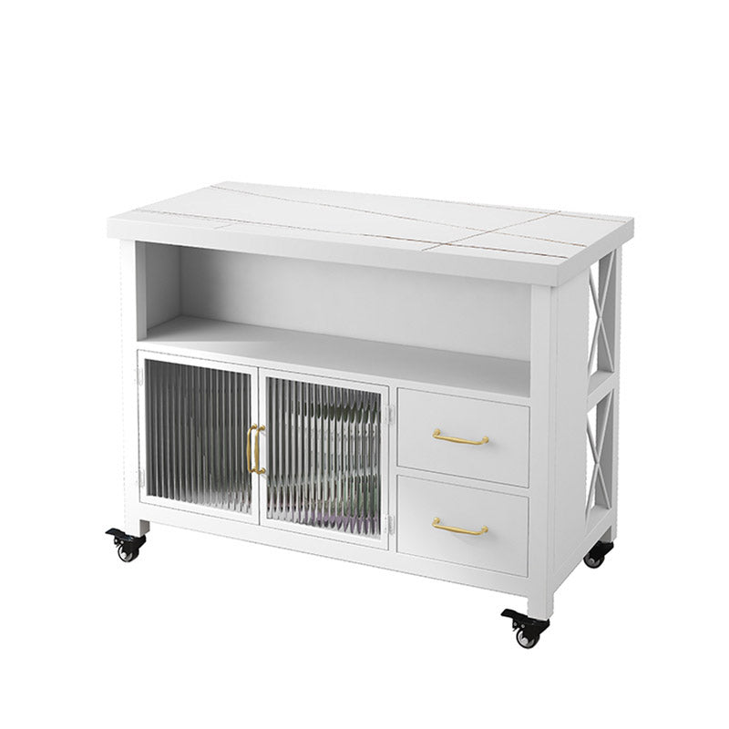 Modern Kitchen Island Table Dining Room Kitchen Island with Drawer