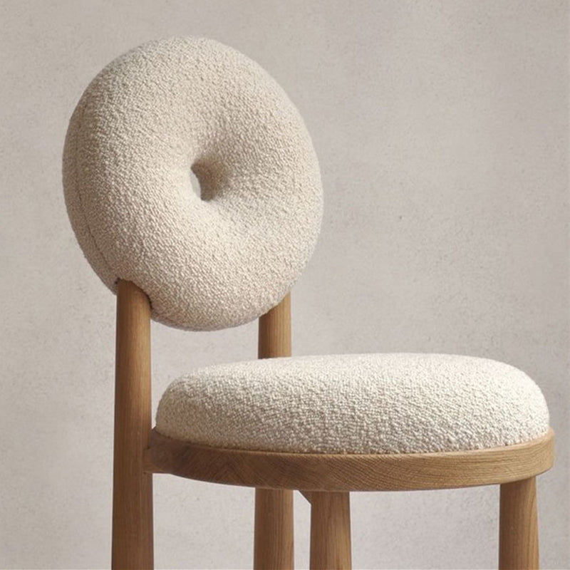 Upholstered Armless Dining Chairs King Louis Back Side Chair