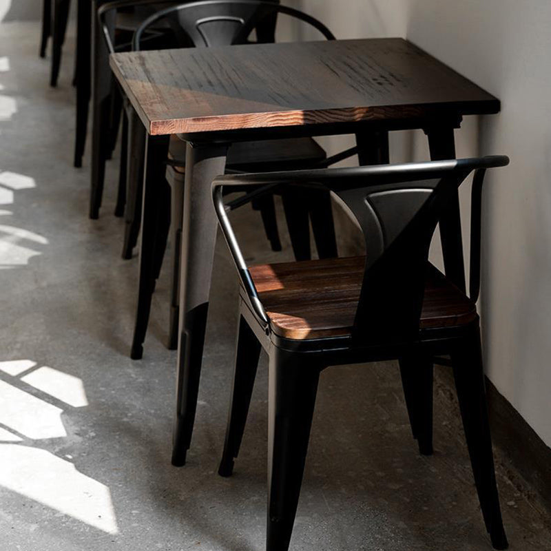 Industrial 1/3/4/5 Pieces Dining Set Wood Dining Table for Dining Room