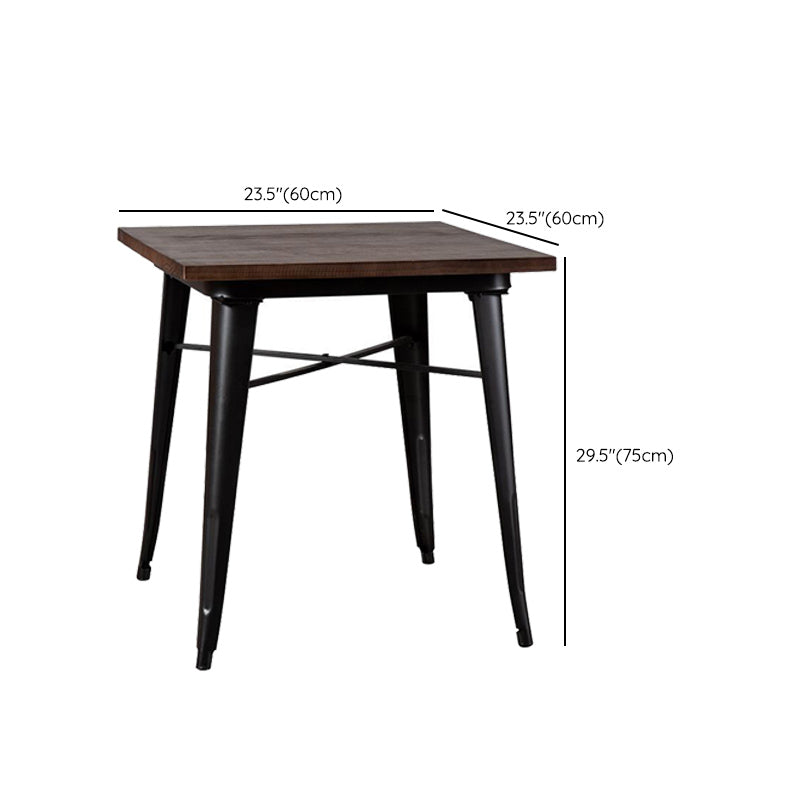 Industrial 1/3/4/5 Pieces Dining Set Wood Dining Table for Dining Room