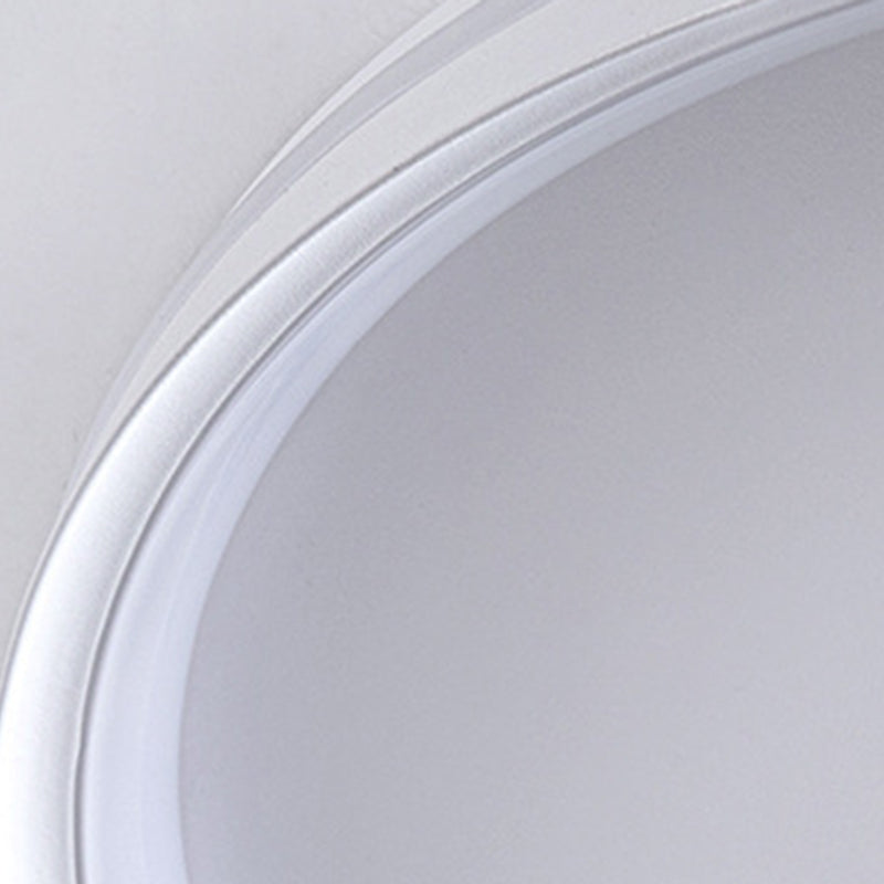 LED White Ceiling Light Contemporary Acrylic Flush Mount Lighting for Room