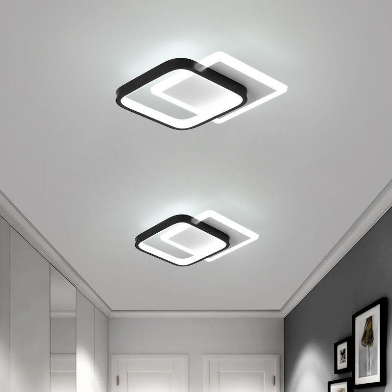 LED Ceiling Light Contemporary Flush Mount Lighting for Bedroom