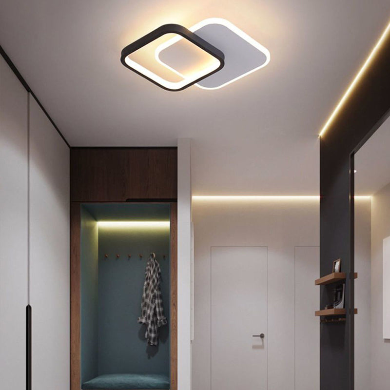 LED Ceiling Light Contemporary Flush Mount Lighting for Bedroom