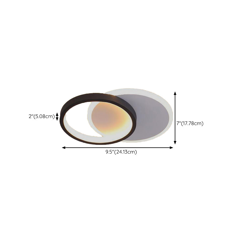 LED Ceiling Light Contemporary Flush Mount Lighting for Bedroom