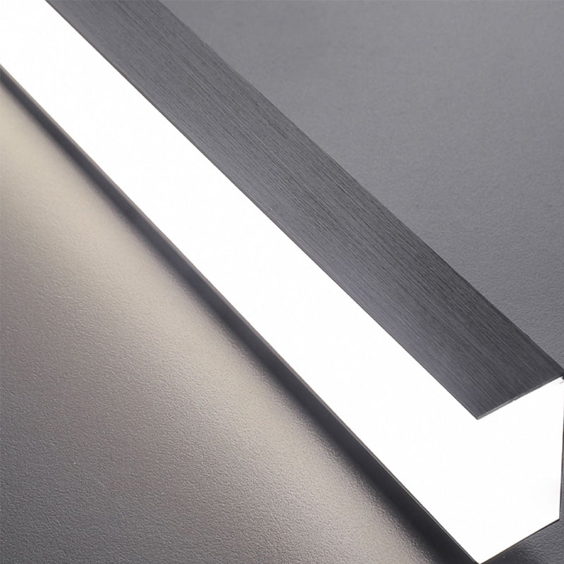 Black Island Hanging Light LED Island Light with Acrylic Shade for Dining Room