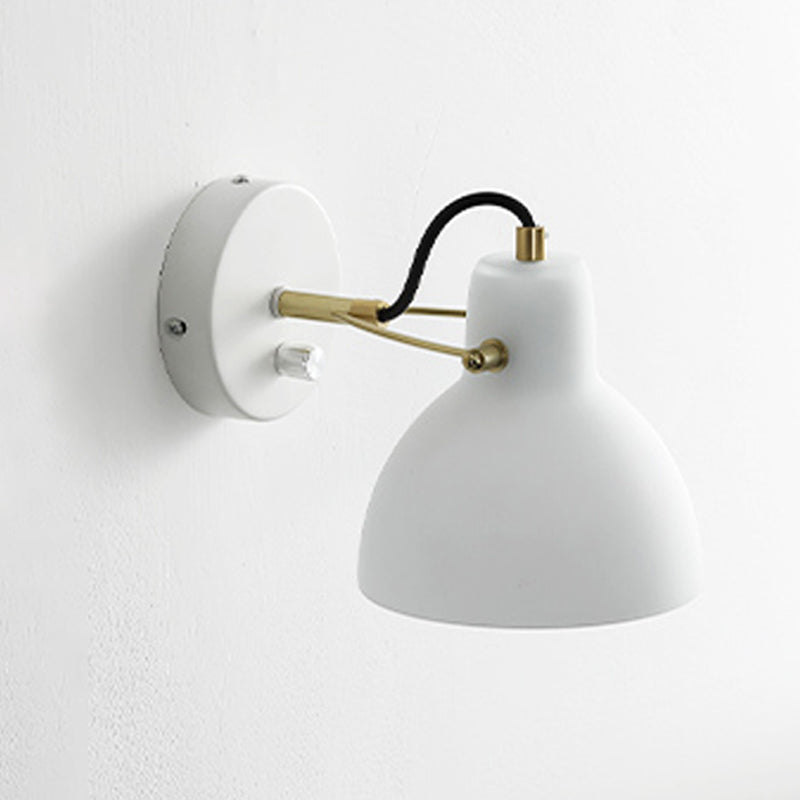 Bath Vanity Lighting Industrial White Shaded Light for Bathroom