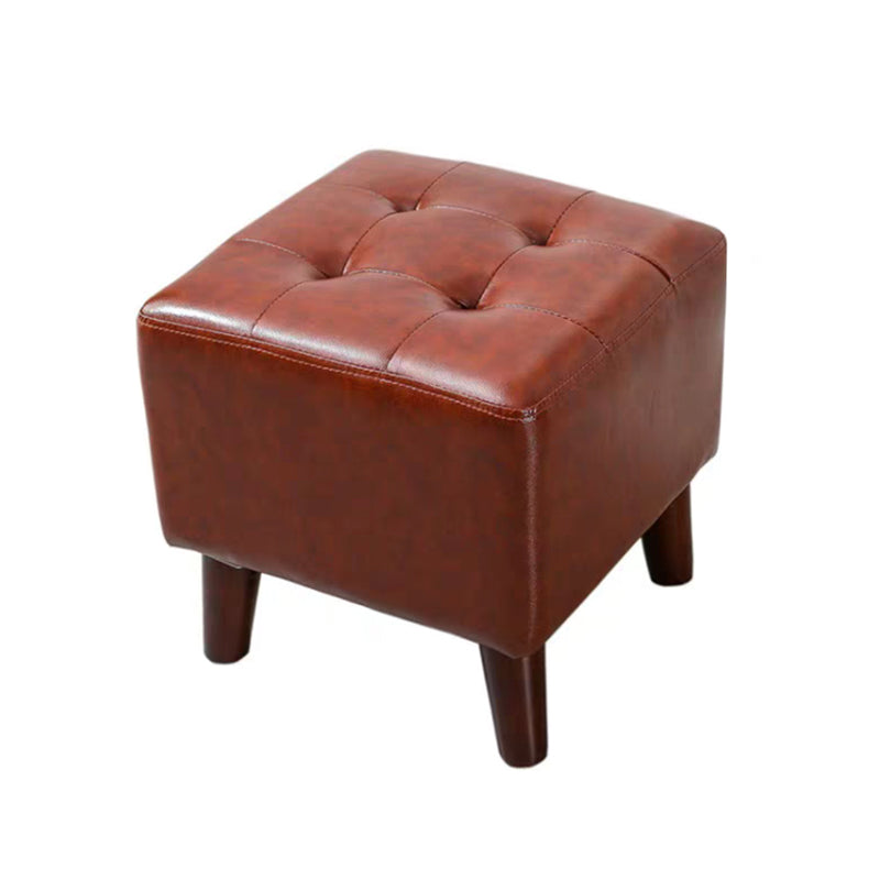 Yellow Modern Standard Stain Resistant Square Indoor Standard