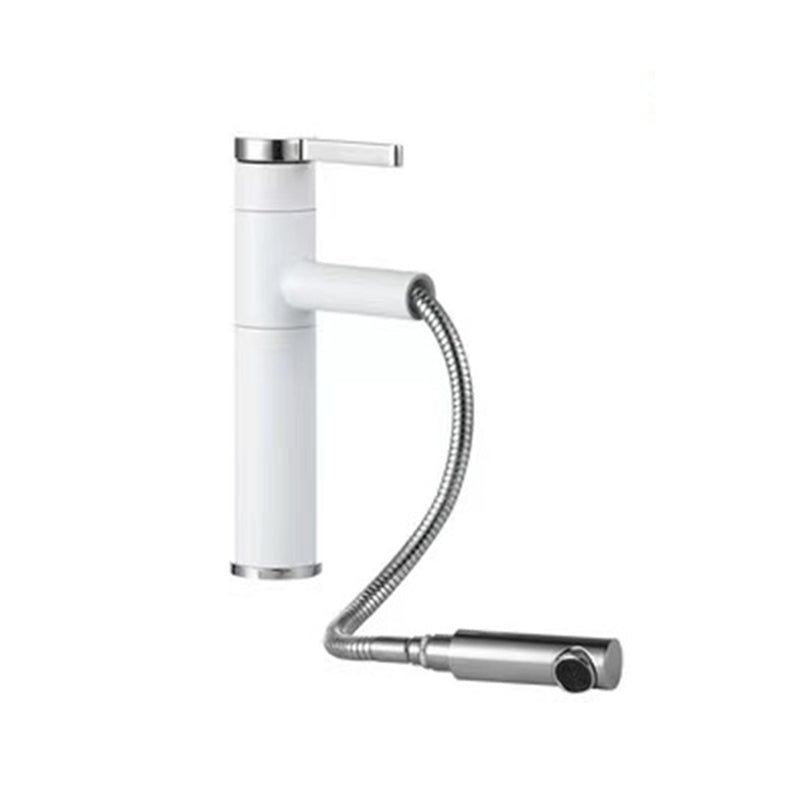 Glam Style Faucet Single Lever Handle Vessel Sink Faucet for Bathroom
