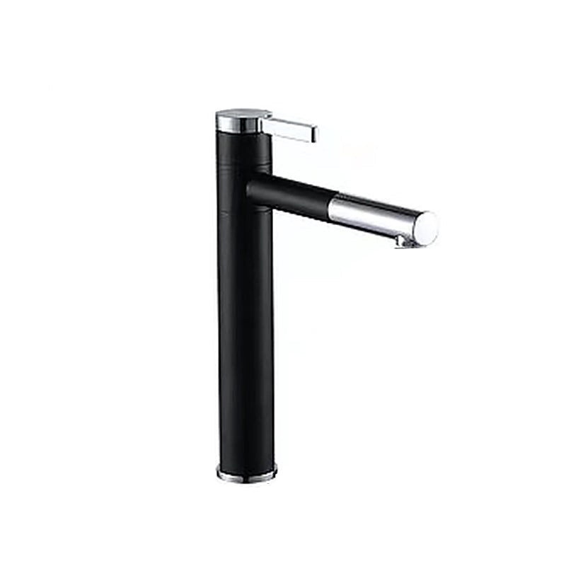 Glam Style Faucet Single Lever Handle Vessel Sink Faucet for Bathroom