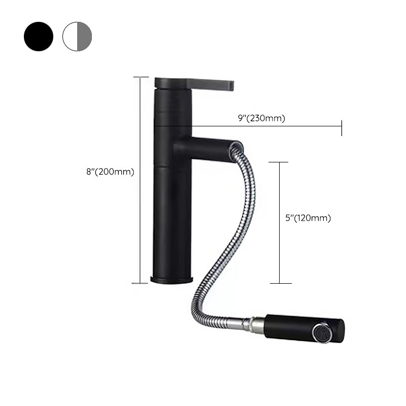 Glam Style Faucet Single Lever Handle Vessel Sink Faucet for Bathroom