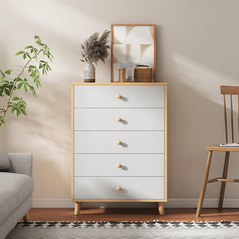 Contemporary Accent Chest with Chest and Solid Wood Straight Legs