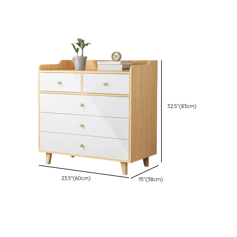 Contemporary Accent Chest with Chest and Solid Wood Straight Legs