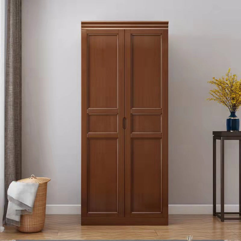 Matte Finish Cabinet for Bedroom Traditional Rubberwood Storage Cabinet
