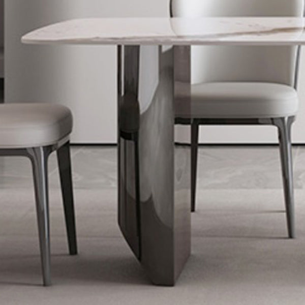Rectangle Dining Table Sintered Stone Dining Table for Kitchen