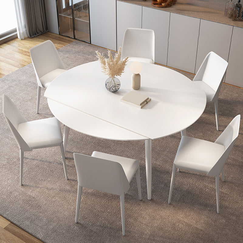 Sintered Stone Dining Table Modern Round Dining Table for Kitchen