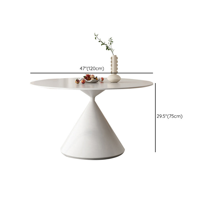 Modern 1/3/4/5 Pieces Dining Set Stone Round Dining Table for Kitchen