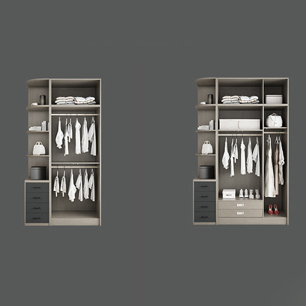 Manufactured Wood Storage Cabinet Modern Cabinet with Hinged Doors