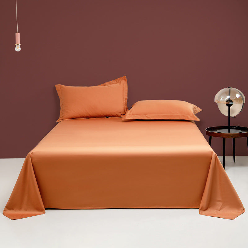 Long Staple Cotton Bed Sheet 1-Piece Cartoon Wrinkle Resistant Sheet Set