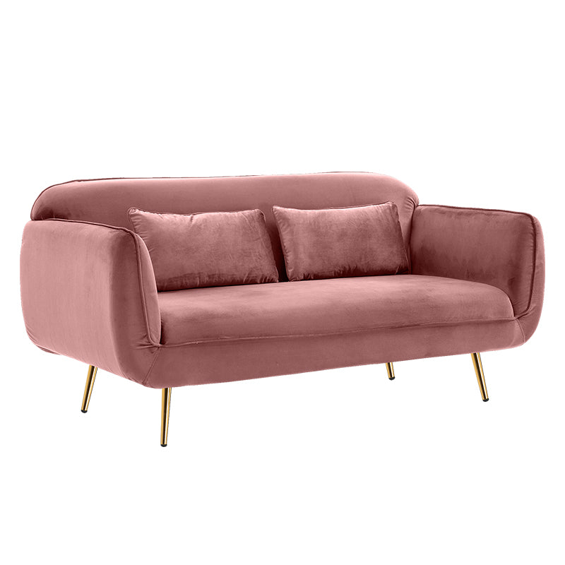 30" Wide Scandinavian Sofa Bed Fabric Cushions Seating with Pillows